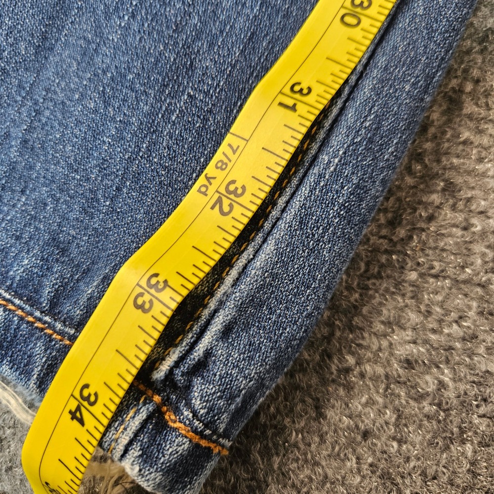 Lucky‎ Brand 329 Classic Straight Mens Blue Jeans 38x36 Medium Wash Denim - Picture 4 of 14